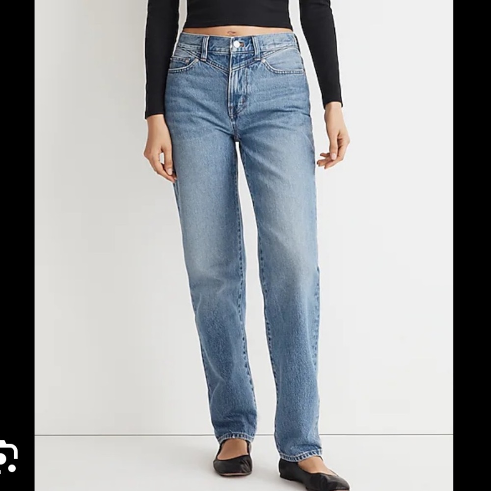 Madewell the SLOUCHY BOYJEAN IN ENLEY WASH YOKE EDITION 26P NWT